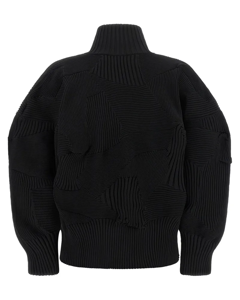 Issey Miyake Kone Kone Jacket — Black Black