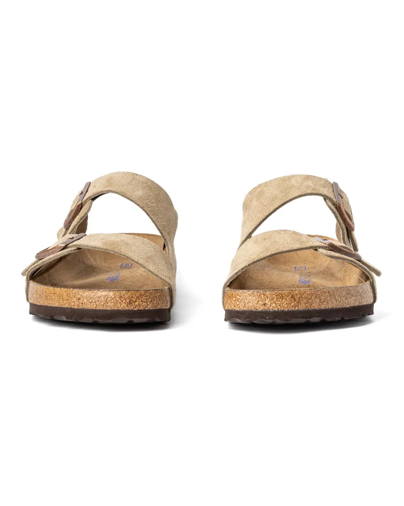 Birkenstock Soft Footbed Sandals — Beige Beige