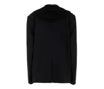 Women's Y Project Draped Hood Blazer Black Polyester Wool Elastane Blazers