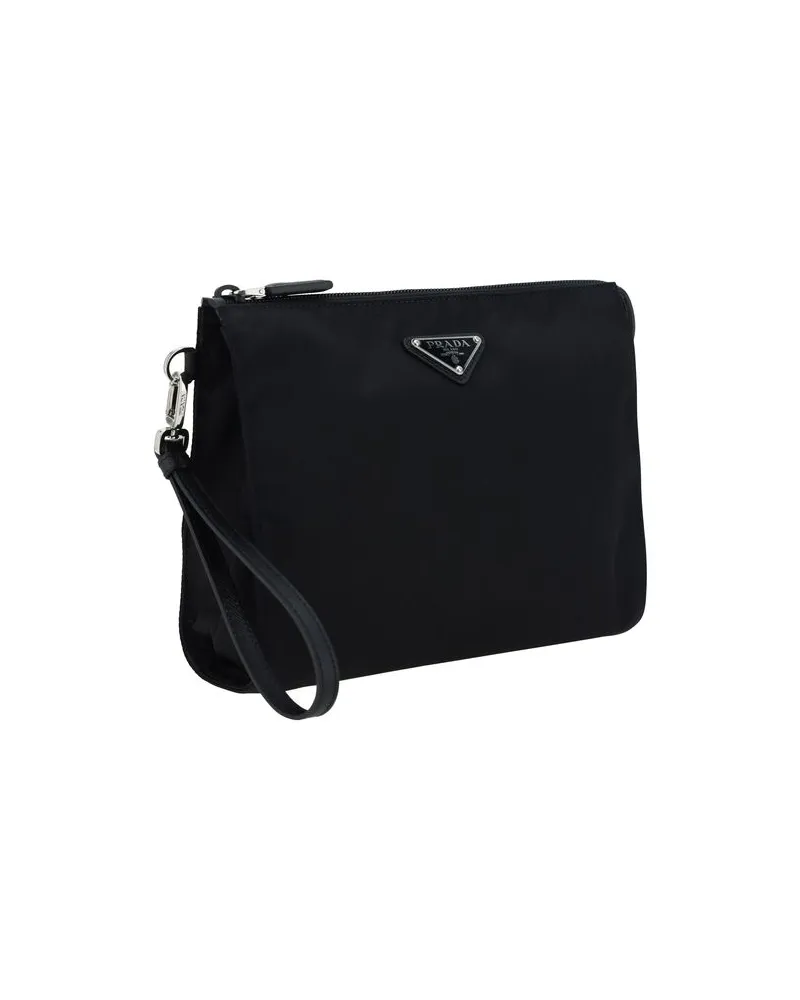 Prada Men's Black Polyamide Other Accessories Black