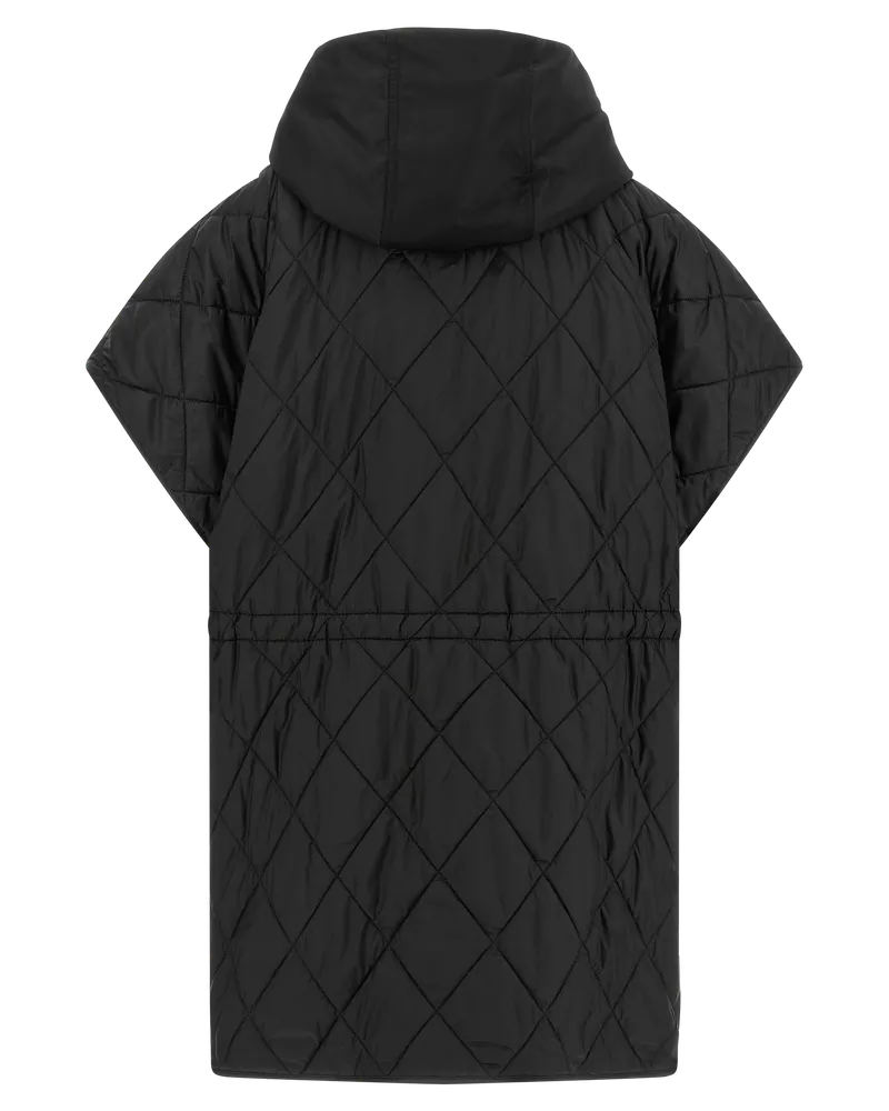 Max Mara Women's Black Polyamide Sleeveless Jacket Clothing Black