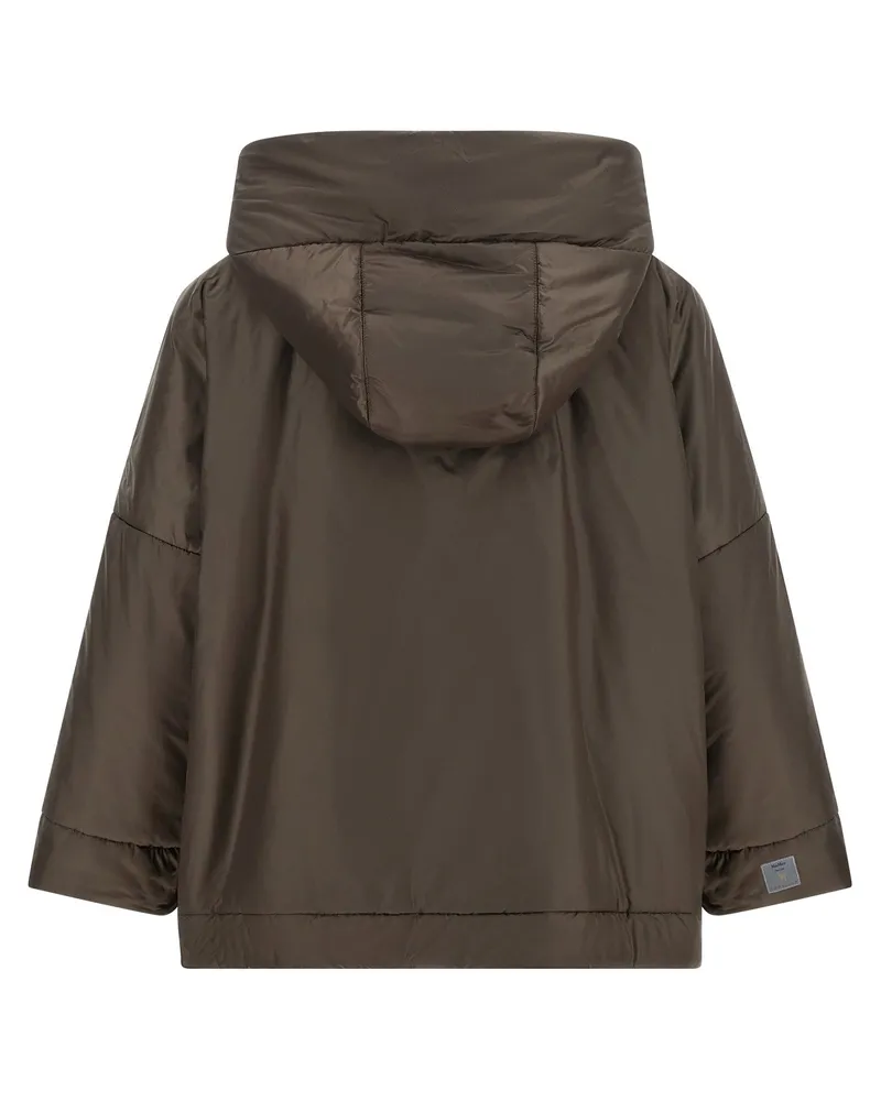 Max Mara Down Jacket — Taupe Taupe