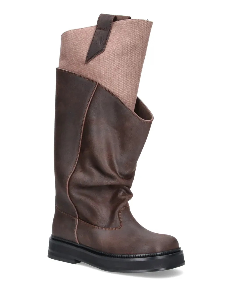 ATTICO Women's Boots Brown Brown