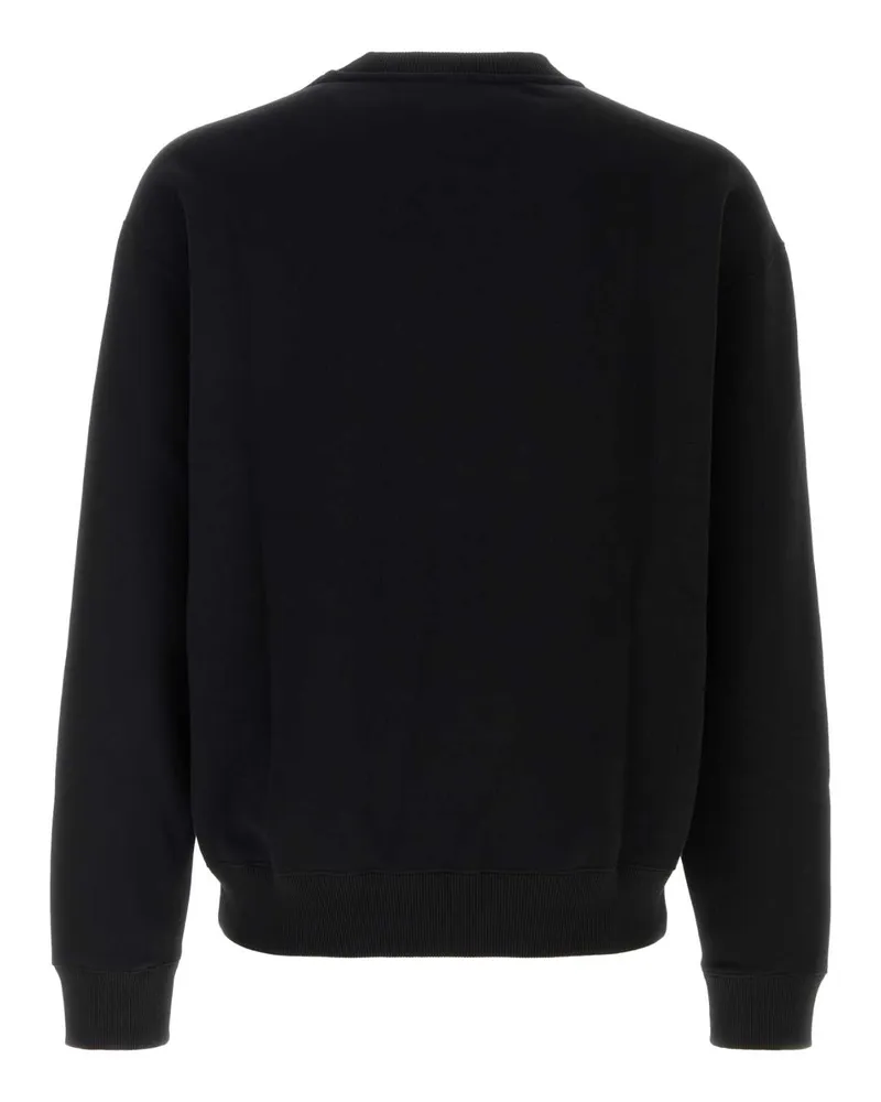 Jil Sander Men's Black Cotton Sweatshirt 001 Exterior: Felpe Sweater Black