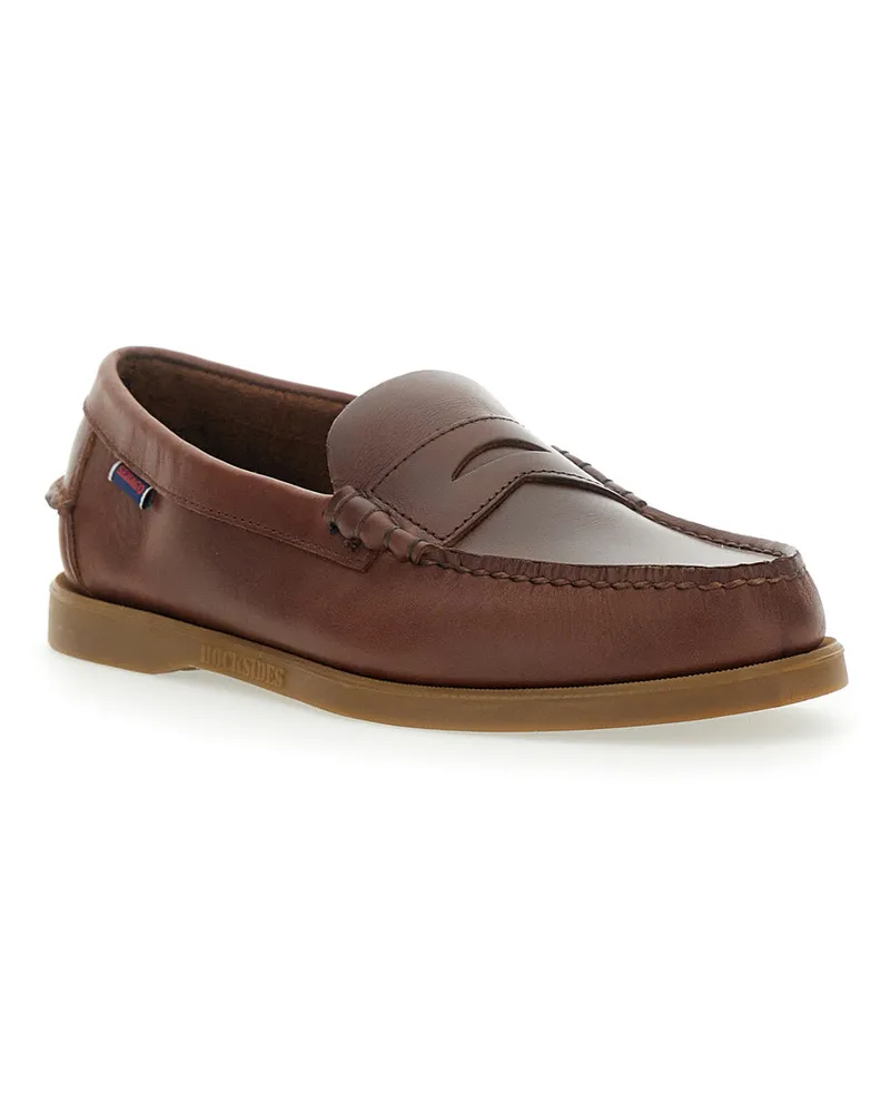 Sebago Loafer — Brown Brown
