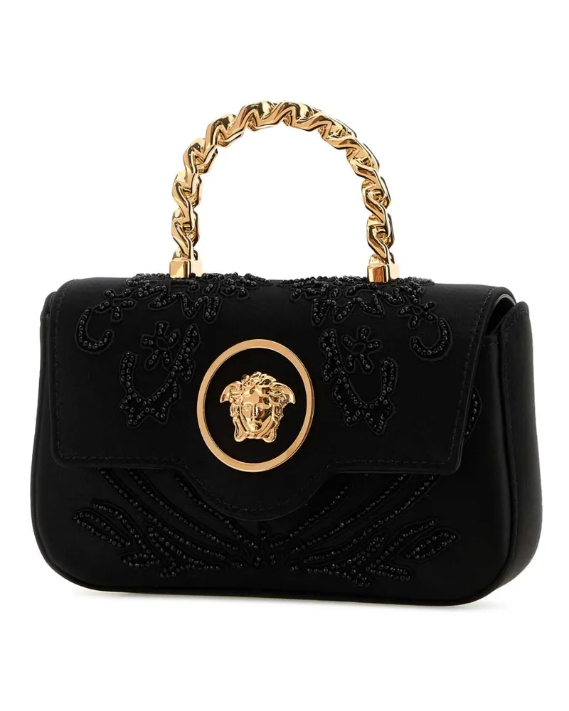 Versace 10134391a17115 1b00v Blackgold Borse A Mano Bag Black