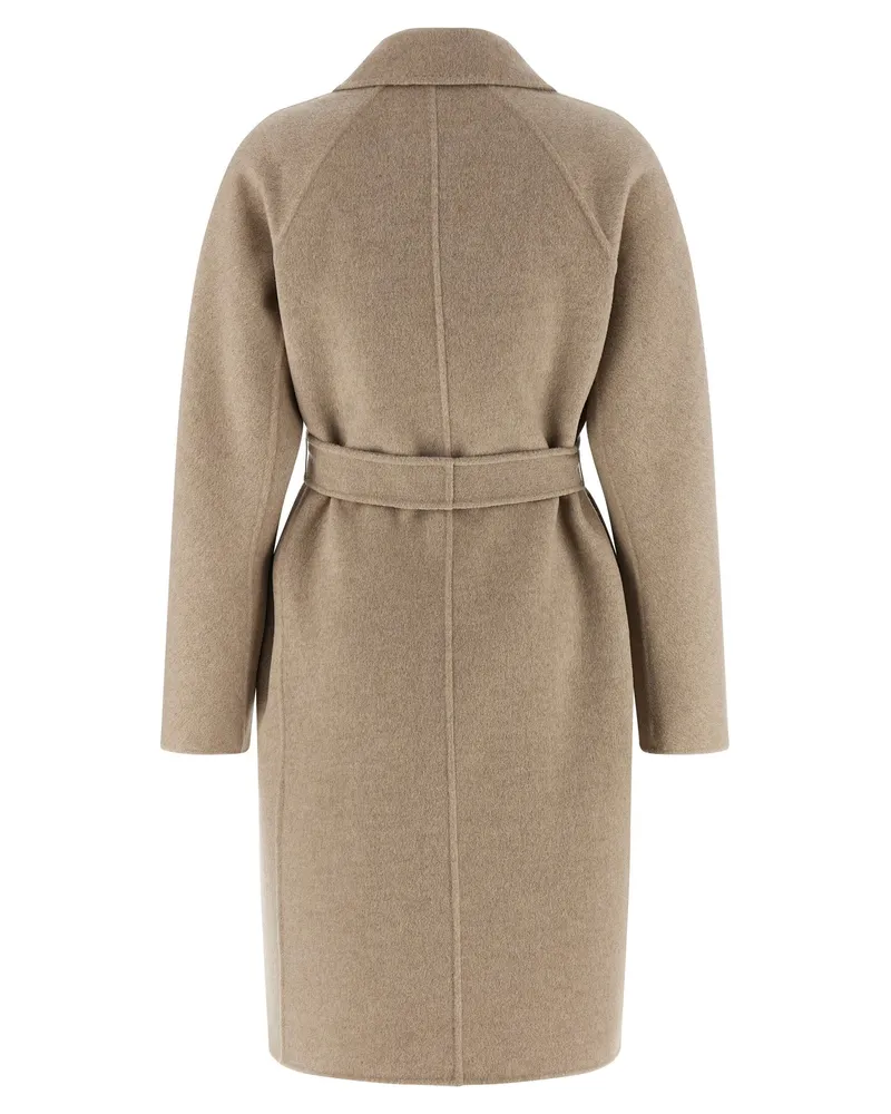 Max Mara Mxmaceri Coat — Beige Beige