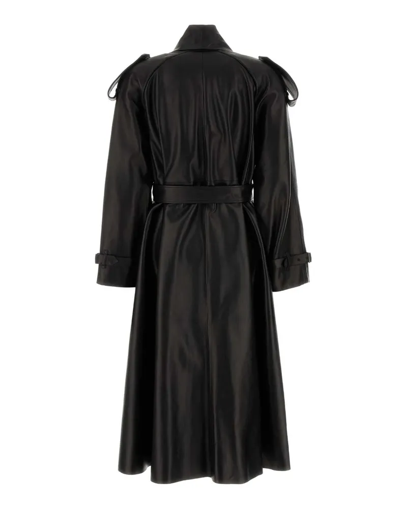Burberry Lamb Coat — Black Black