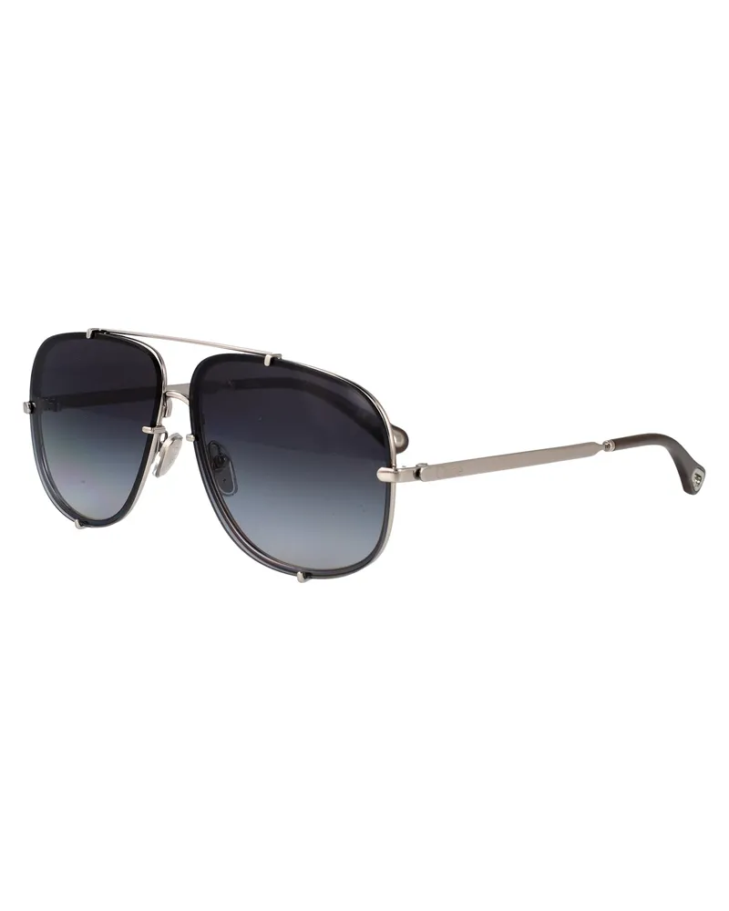 Chloé Women's Sunglasses Silver-Silver-Grey Metal Silver/silver/grey Silver