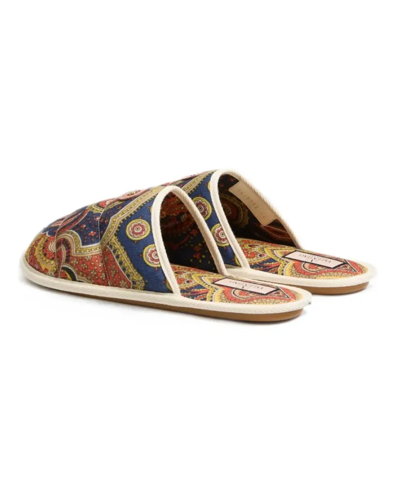 Valentino Garavani Ta Chambre Slippers — Multicolor Multicolor