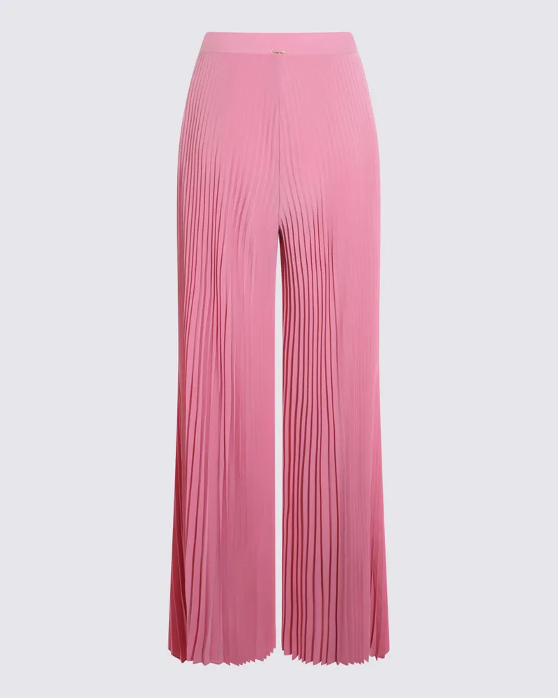 Twin-Set Women's Trousers Cashmere Rose Pink