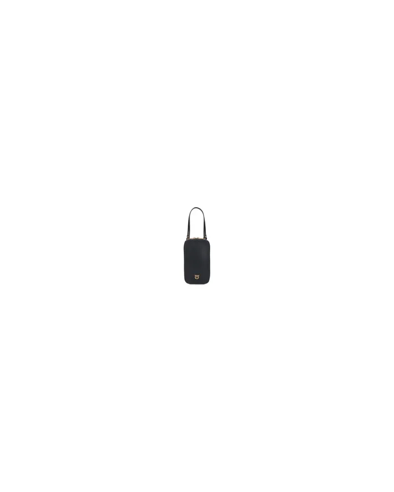 Pinko Women's I-Tech Black Leather Black