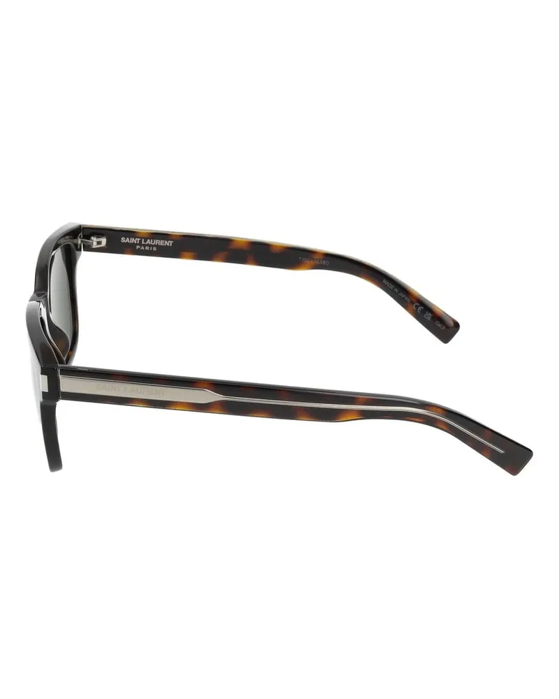 Saint Laurent Men's Sl Sunglasses Black Acetate Black
