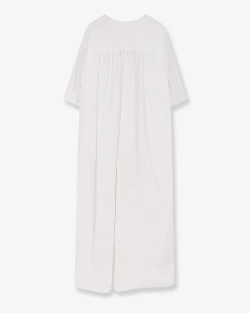 ASPESI Women's Cotton Long Dress White White