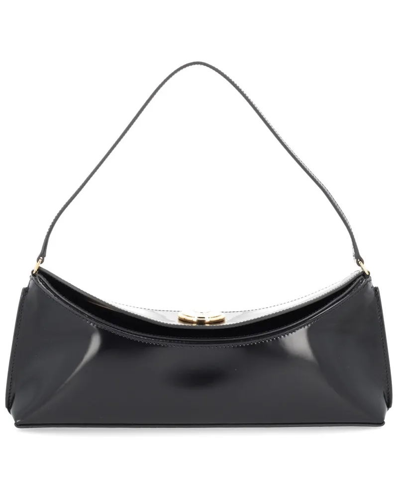 Jacquemus Ovalo Shoulder Bag — Black Black