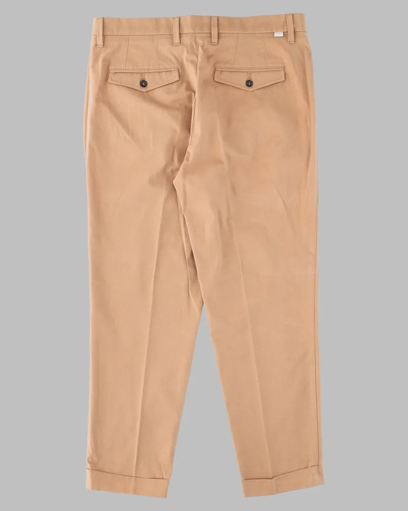 Paolo Pecora Milano Duomo Trousers — Beige Beige