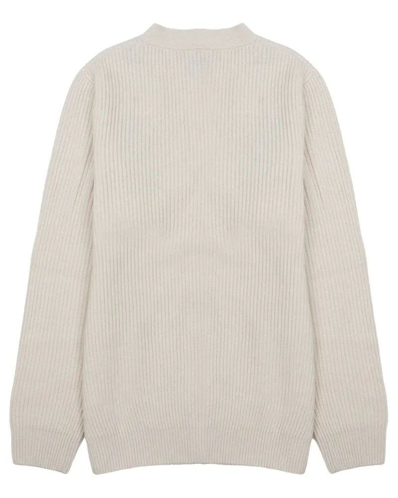 MC2 Saint Barth Cardigan — Beige Beige