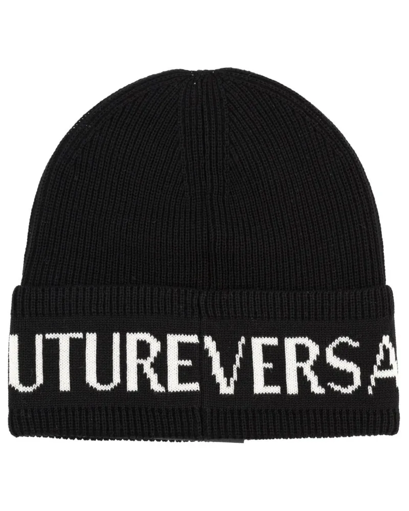 Versace Jeans 79YAZK40_ZG020L01 Beanie — Black Black