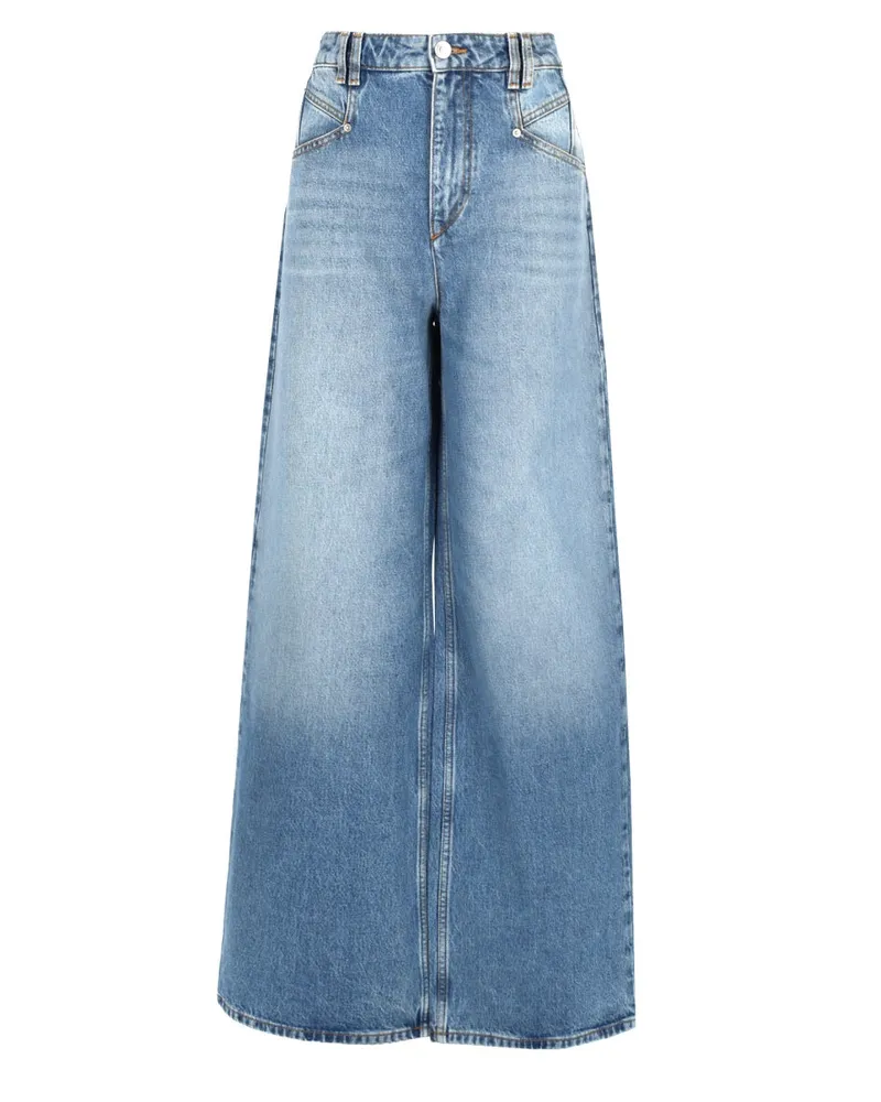 Isabel Marant Lemony Trousers — Blue Blue