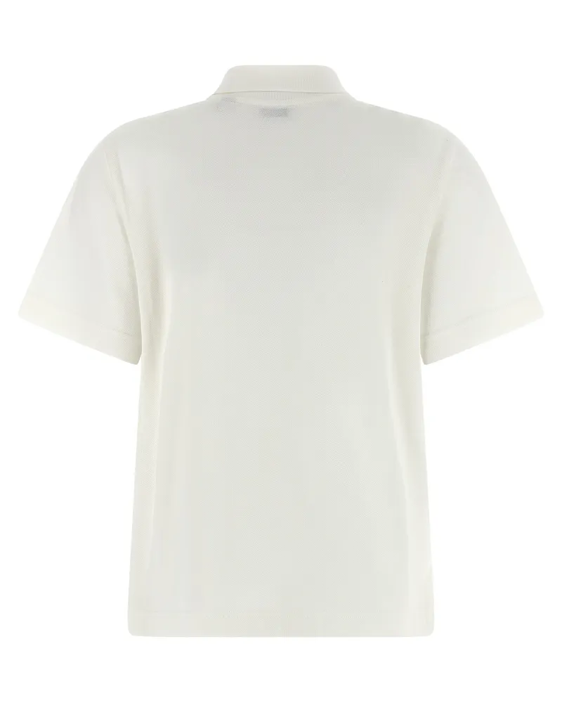 Burberry Women's White Cotton Polo Shirt White