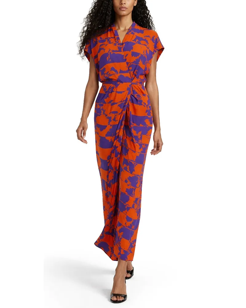 Dries van Noten Dilian Dress — Multicolor Multicolor