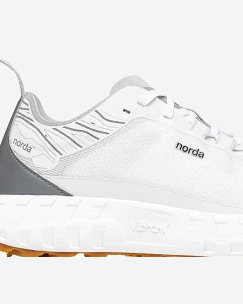 Norda Men's Sneakers 001a White Recycled Polyester Trainers White