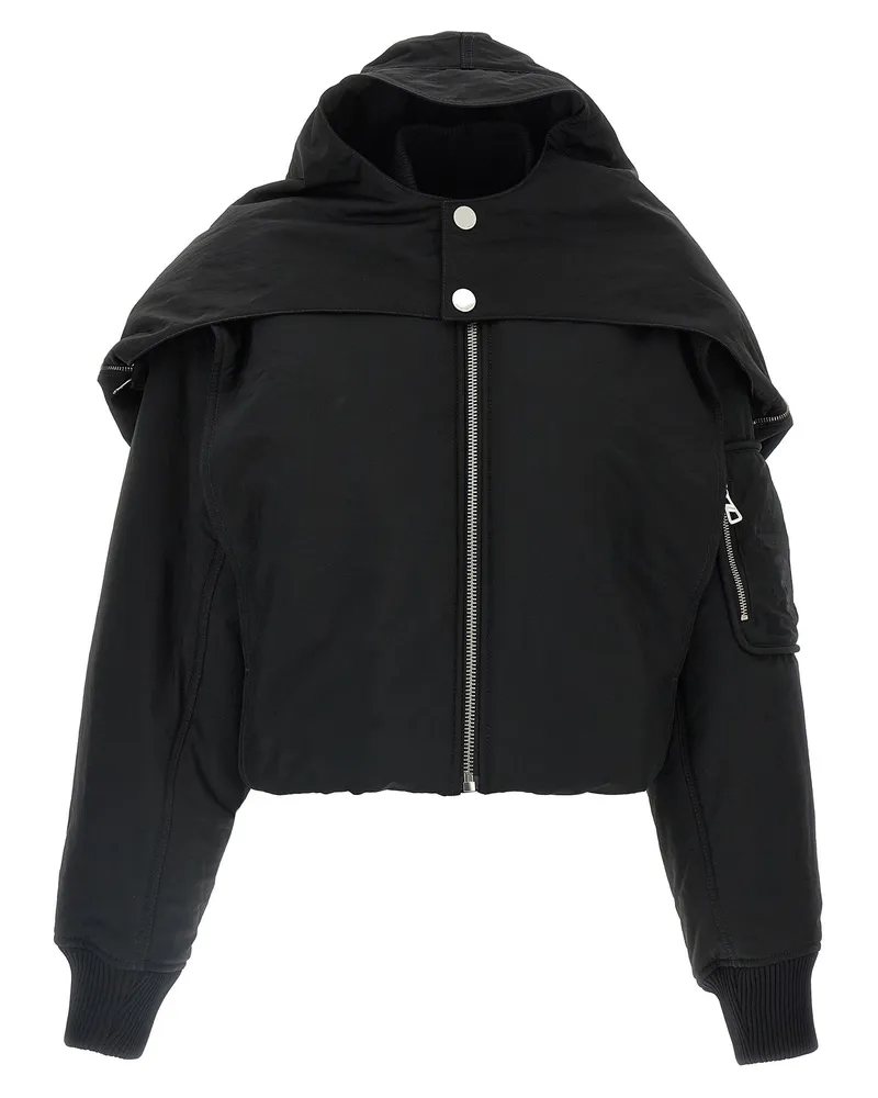 Jean Paul Gaultier Bomber Jacket — Black Black