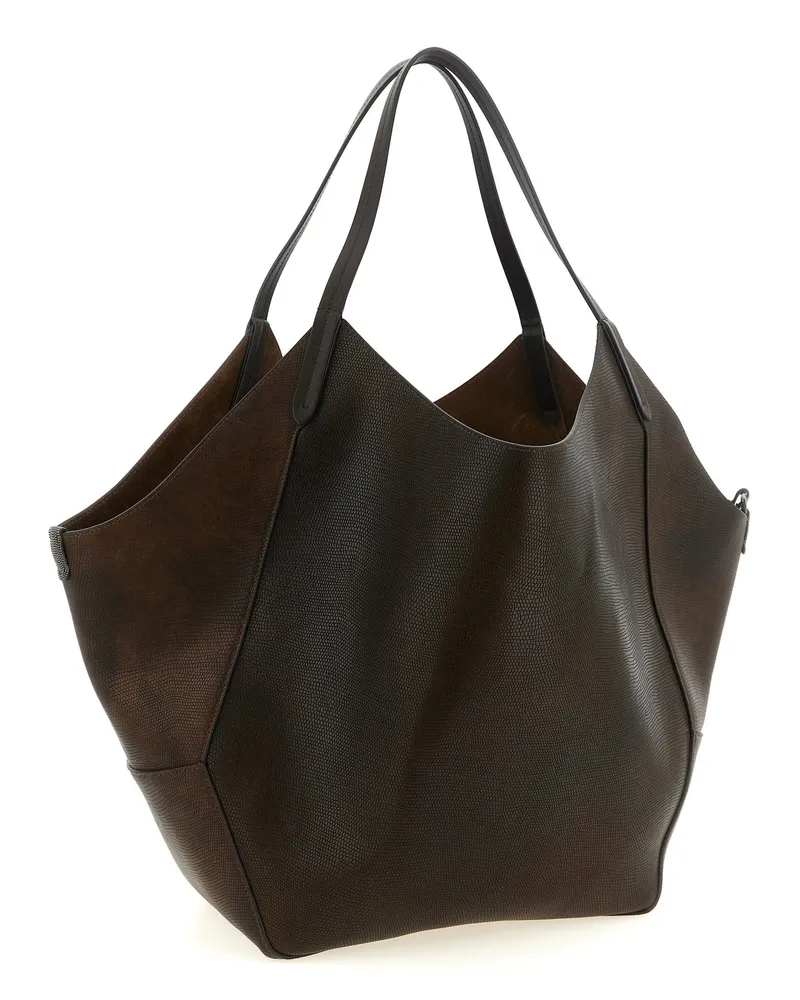 Brunello Cucinelli Shopping Bag — Brown Brown
