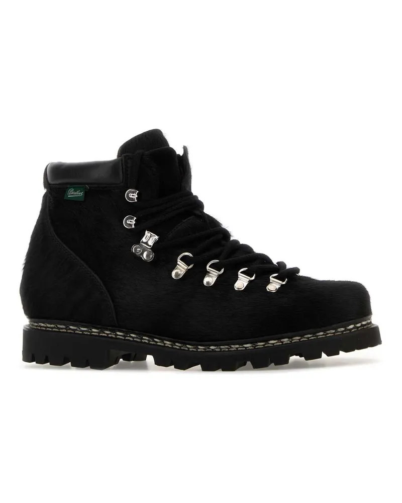 Junya Watanabe Men's Black Calf Hair  X Paraboot Ankle Bo Stivali Boot Black