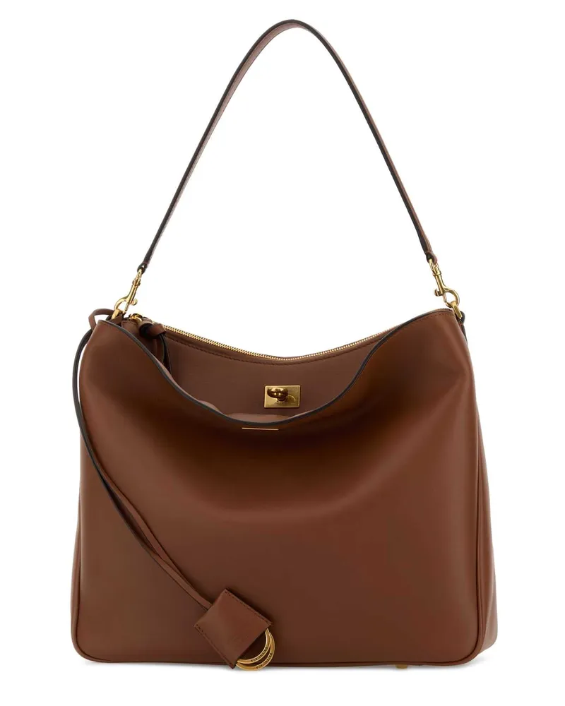 Balenciaga 8543562aa4v 2237 New Tan T Domesticated Calf Le Borse A Mano Bag Brown