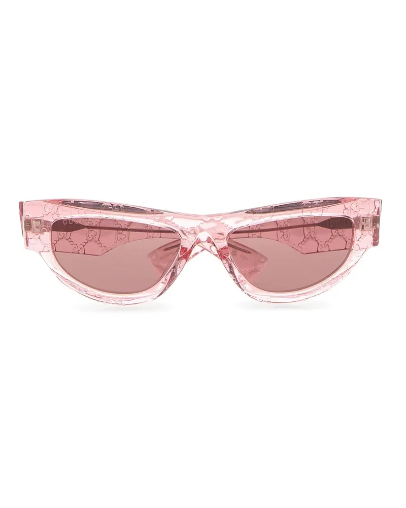 Gucci Women's Eyewear Pinkburgundy Occhiali Da Sole Sunglasses Pink