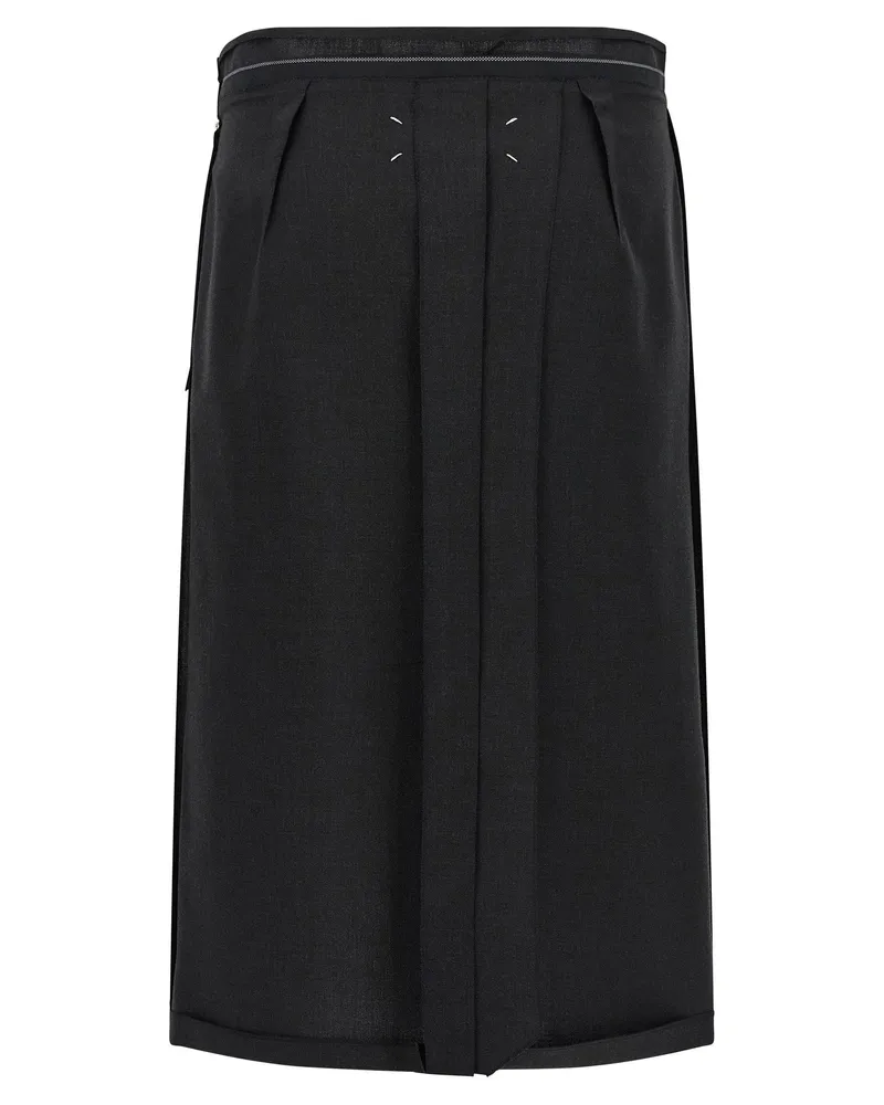 Maison Margiela Anonymity of the Lining Skirt — Black Black