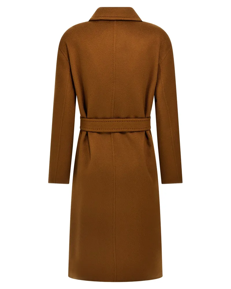 Max Mara Women's Brown Cashmere Coat Clothing Brown