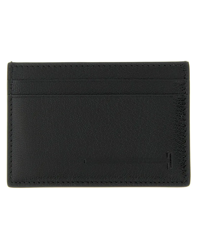 Tom Ford Men's Black Goatskin Cardholder Accessory Black