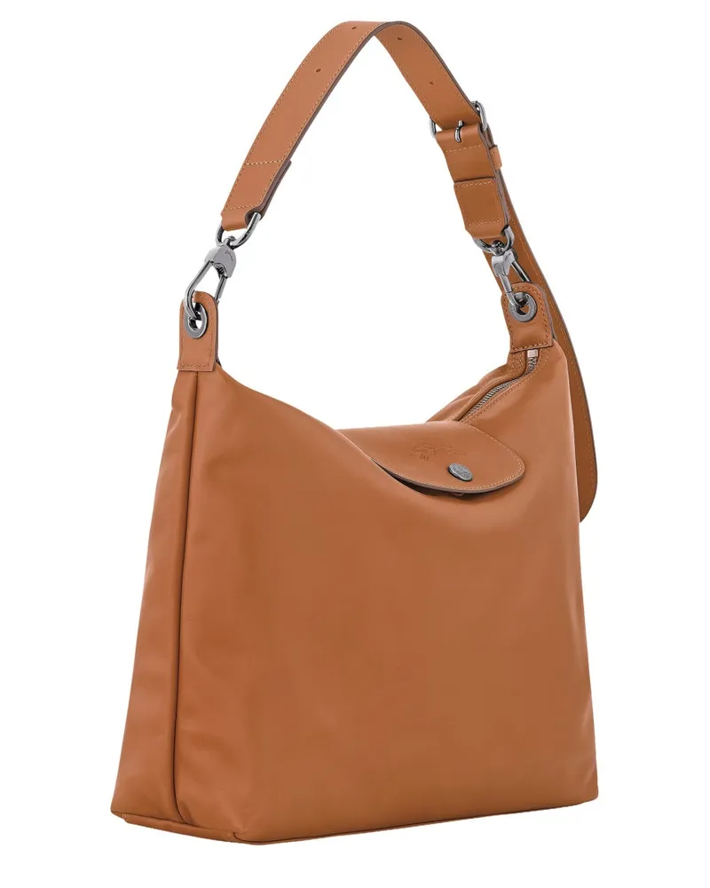 Longchamp Women's Hobo Bag Le Pliage Beige Shoulder Beige