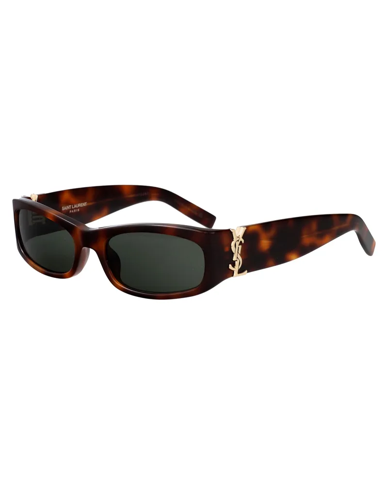 Saint Laurent Unisex Sunglasses Havana-Grey Acetate Havana-Havana-Grey Havana/havana/grey Havana