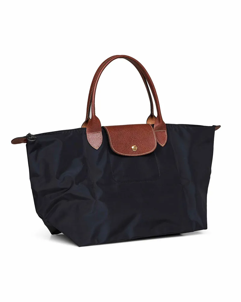 Longchamp Women's Handbag Le Pliage Original L Black Polyamide Handbags Hand Bags Black