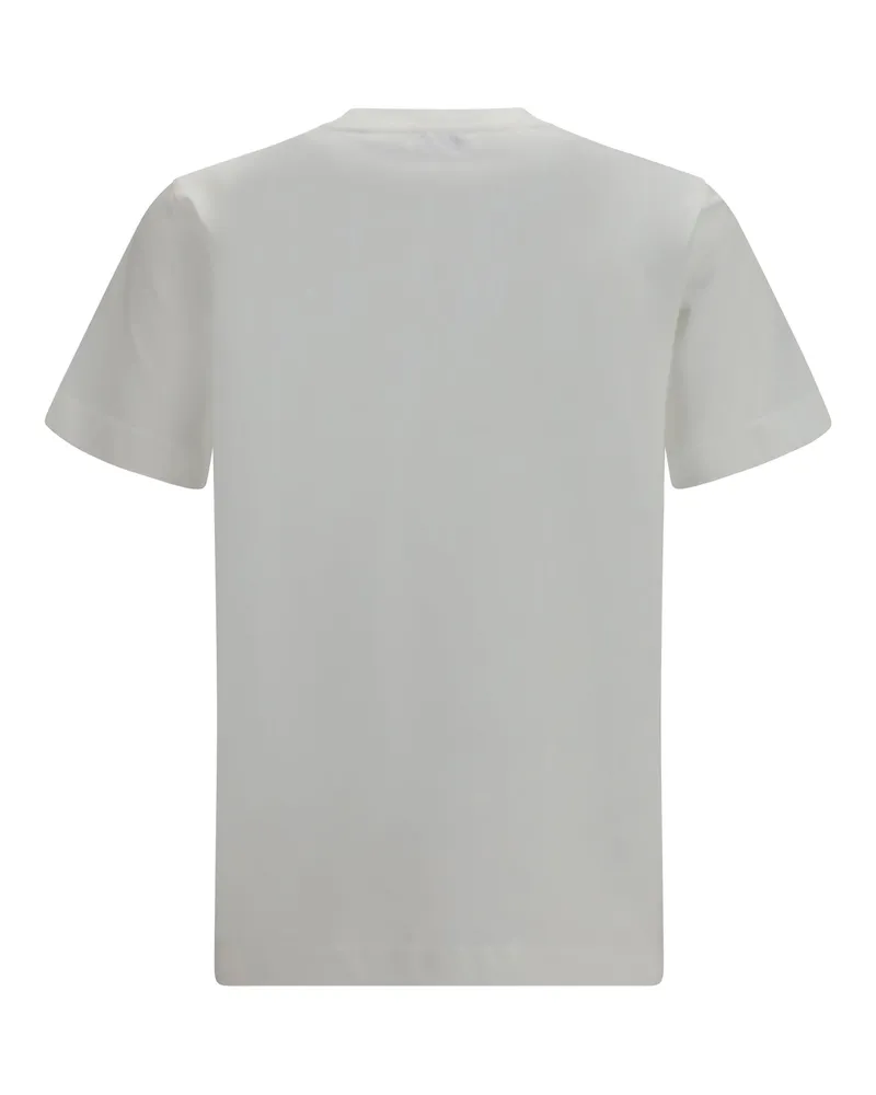Burberry Men Cotton T-Shirt Chalk T-Shirts And Polos Chalk