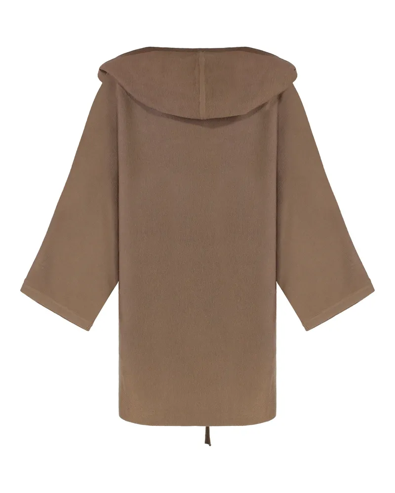 Max Mara Women Aster Virgin Wool Cardigan Brown Cardigans Sweater Brown