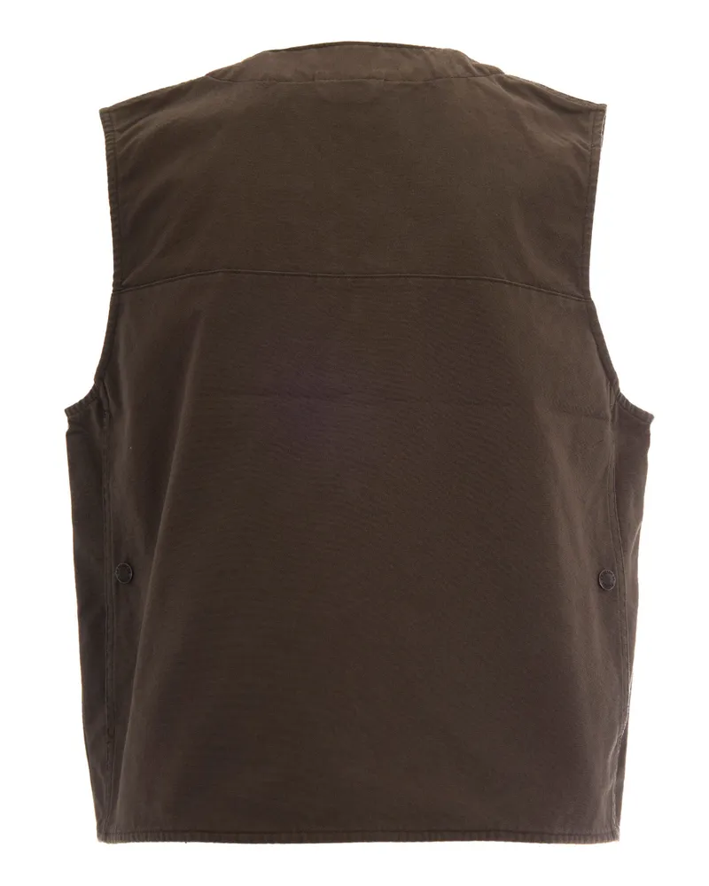 Filson Men Gilet Dry Tin Otter Green Cotton Waistcoats & Gilets Green