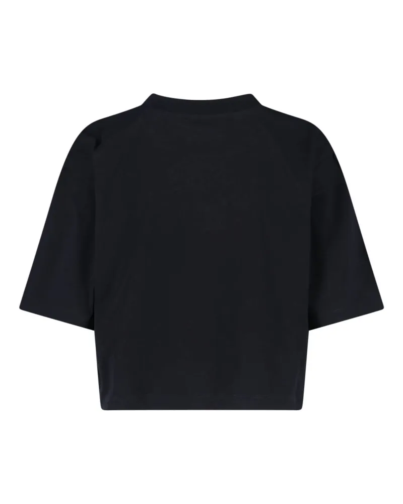 Marni Women's T-Shirts And Polos Black Cotton Black