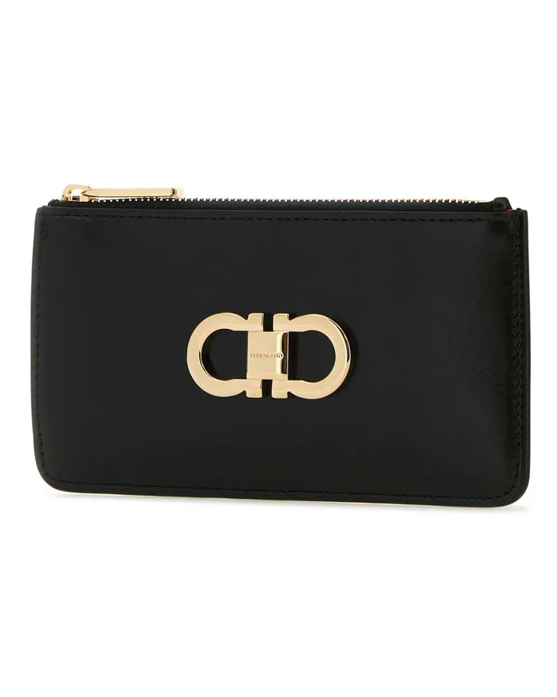 Ferragamo Wallet — Black Black