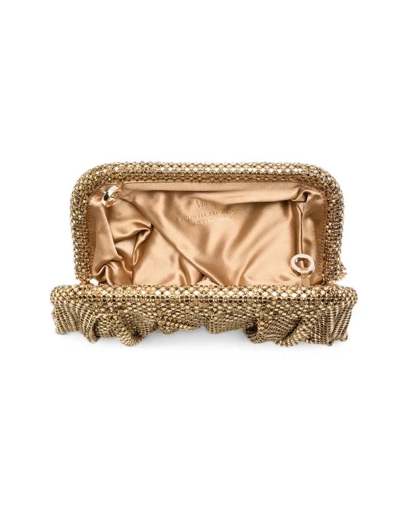 Benedetta Bruzziches Venus La Grande Clutch — Gold Gold