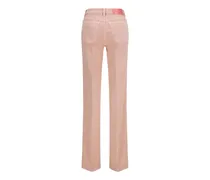 Women's Multicolor Cotton Straight-Leg Jeans Clothing
