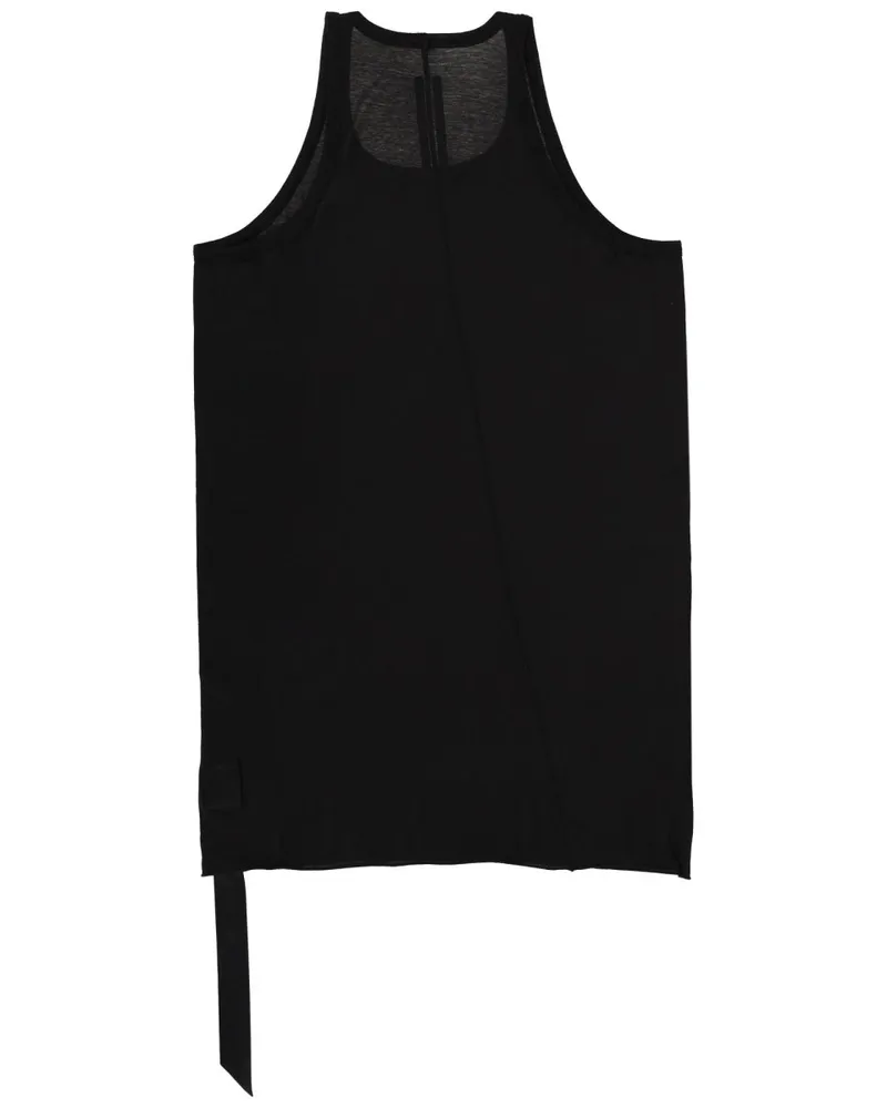 DRKSHDW by Rick Owens Loose Fit Cotton Tank Top — Black Black
