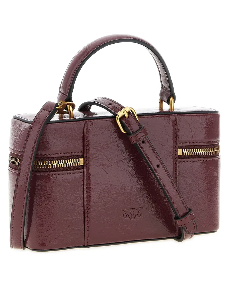Pinko Shoulder Bag — Burgundy Burgundy