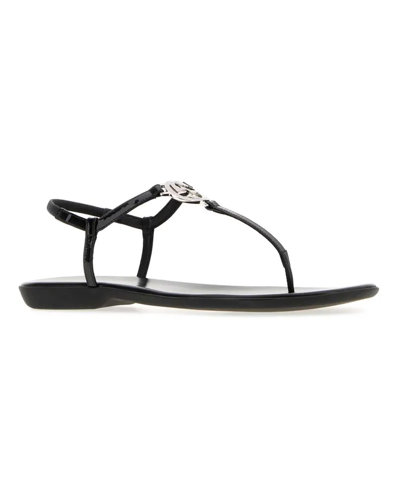 Gucci Women's Black Leather Sandals Neronero Sandali Black