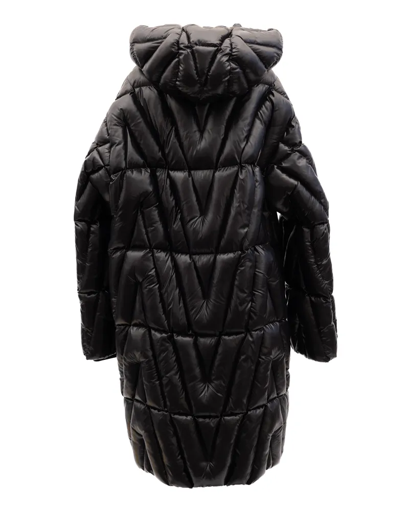 Valentino Garavani Black Women Wool Coat Clothing Black