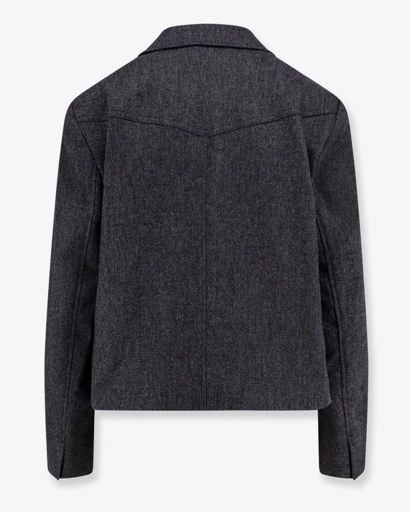 HUGO BOSS Women's Blazer Jafleni Wool-Blend Blue Polyester Blazers Jacket Blue