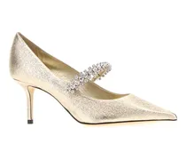 Bing Heel Pump — Gold